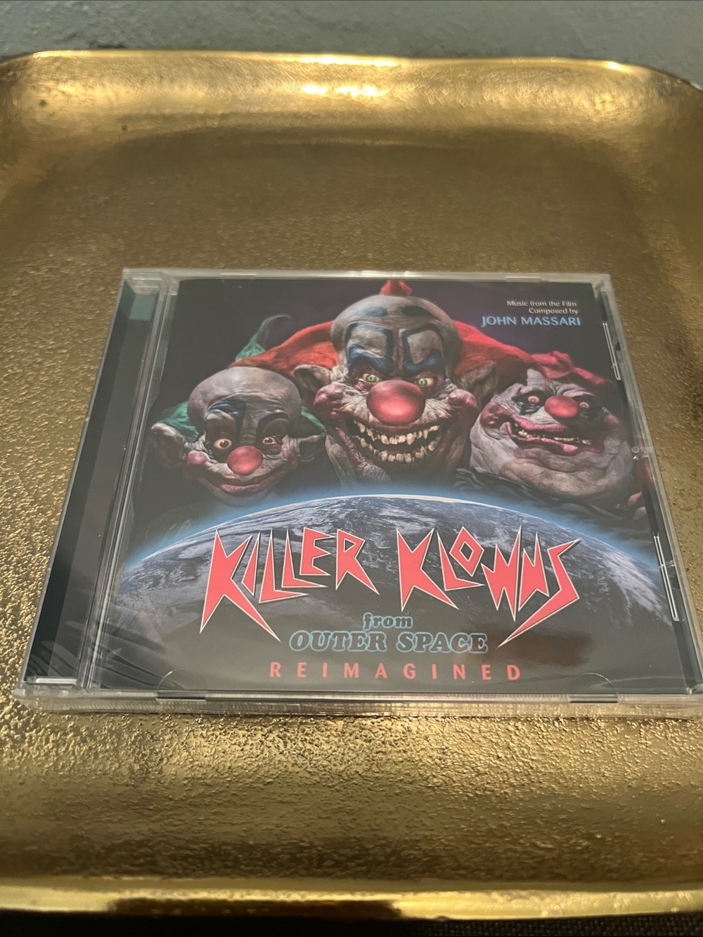 #2146**Killer Klowns From Outer Space Reimagined CD - Black/Red Artwork